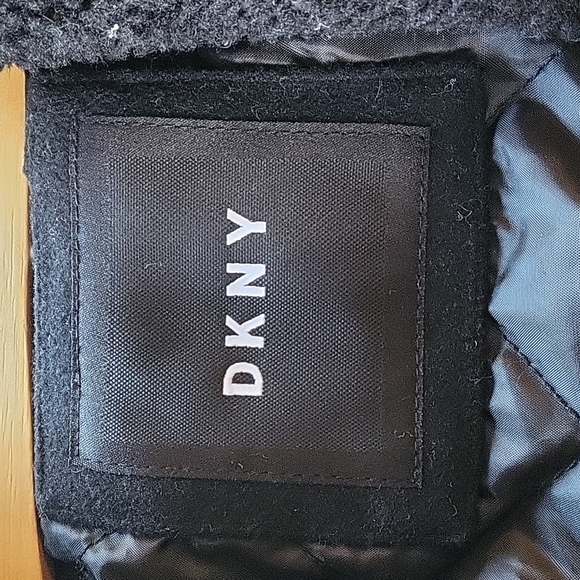 DKNY Men's Faux Leather Jacket - Picture 3 of 4